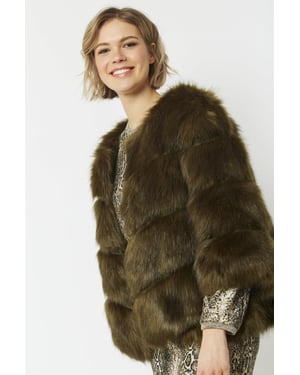Faux Fur Ella Coat