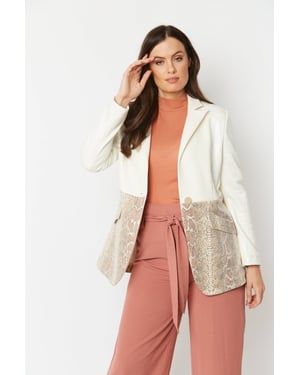 FAUX SUEDE JACKET