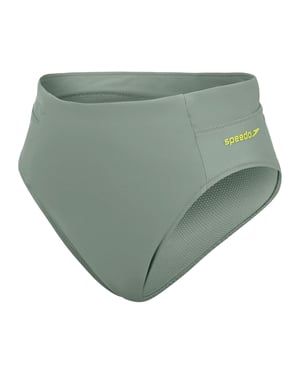 Speedo Bikinibroekjes met hoge beenuitsnijding voor dames (Performance-lijn) (Groen)