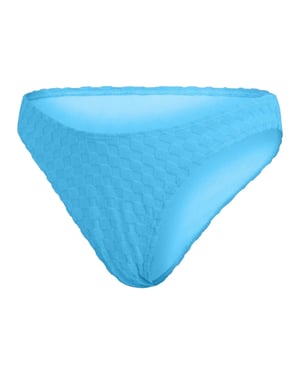 Speedo Dam Handduksliknande Högmidjade Bikinibyxor (Blå)