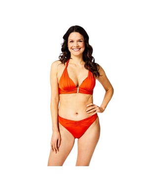 Biba Dames/Dames Venetian Bikinibroekje (Gebrande sinaasappel)