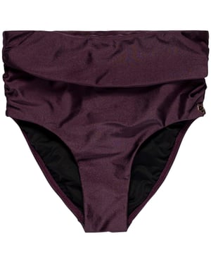 Panos Emporio Dames/dames Bikinibroekje met hoge taille (Paars)