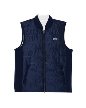 Lacoste Dames/Dames Gewatteerd Slim Gilet (Marine)
