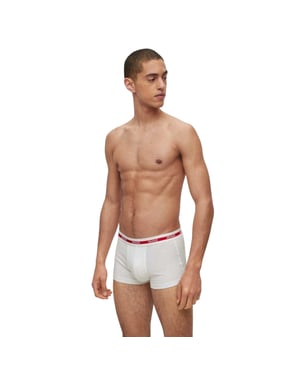 Hugo Biologische boxershorts voor heren (set van 3) (Rood)