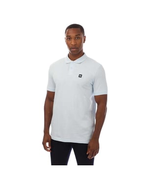 Weekend Offender Heren Barnum Poloshirt met Korte Mouwen (Licht Blauw)