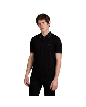 Boss Phillipson-poloshirt met kraag voor heren (Blauw)