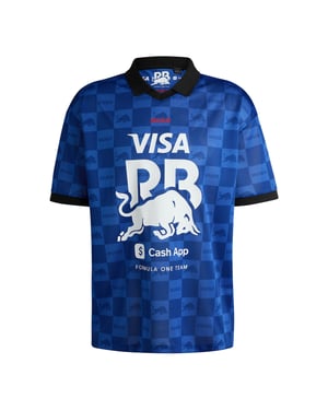 Hugo F1-visum-polo voor heren in de kleur Cash van Red Bull (Medium Blauw)