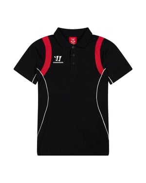 Warrior Trainingspoloshirt voor heren (Zwart)