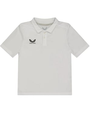 Castore Kinder/Kids Poloshirt (Briljant wit)