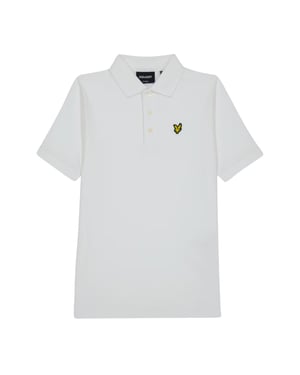 Lyle & Scott Kinder/Kids Regular Poloshirt (Wit)