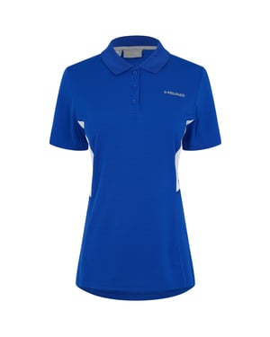 Head Dames/Dames Performance Poloshirt (Blauw)