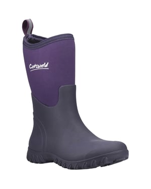 Cotswold Ashmead Rubberen Vrouwen Paarse Gummlaarzen