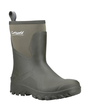 Cotswold Standlake Gummi Herr Grön Gummistövlar
