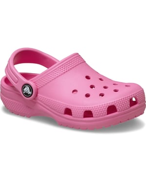 Crocs Classic Barngummistroppar i Rosa Lemonad EVA