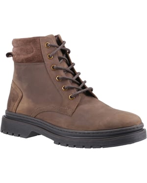 Hush Puppies Jarrod Läder Herr Brun Ankelskor
