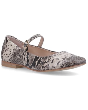 Hush Puppies Pasha Skinn Kvinnoormössa med Snakeskin