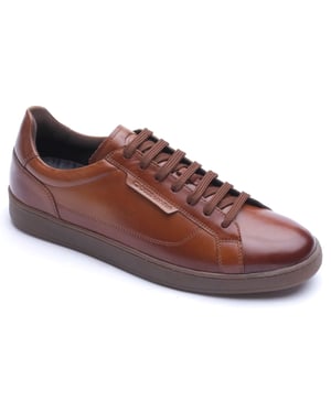 Base London Zammo Läder Herrsneakers i Tan