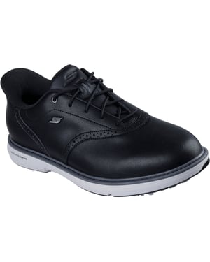 Skechers GO Golf Prestige Leren Herenschoenen Zwart