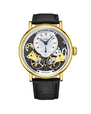 Gold and Black Ares Automatic 43mm
