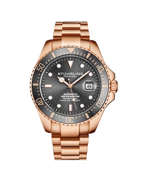 Rose Gold and Grey Depthmaster Automatic 42mm