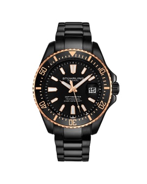 Black Depthmaster Quartz 42mm