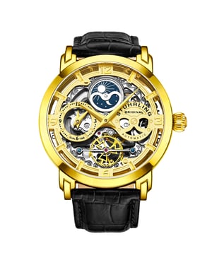 Black and Gold Anatol Automatic 46mm