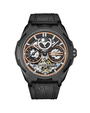 Dual Time Automatic Navigator 46mm Skeleton