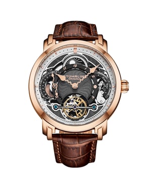Celestial Timekeeper 1017 Dual Time Automatic Skeleton-klocka