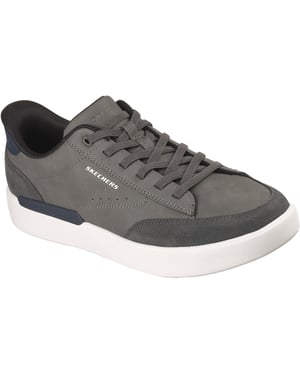 Skechers Verloma Radical Heren Charcoal Synthetische / Suede Sneakers