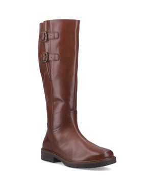 Hush Puppies Tallulah Leren Dames Tan Laarzen