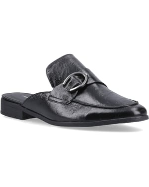 Hush Puppies Calla Läder Svarta Damklackar