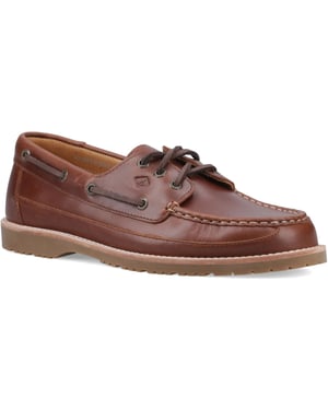 Sperry Mini Lug 3 Oog Leren Heren Bruine Boten schoenen