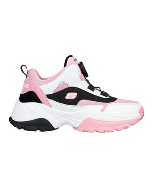 Skechers Kozmiks1-träningsskor för barn (Rosa/Svart)