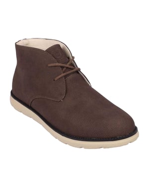 Duck and Cover Oakwood PU-chukka-laarzen voor heren (Bruin)
