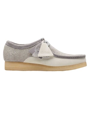 Clarks Originals Heren Wallabee Suede Schoenen (Grijs)