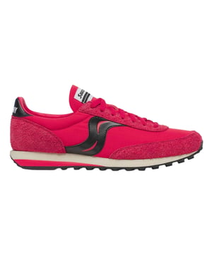 Saucony Dames 80 suède sportschoenen (Rood)