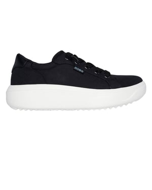 Skechers Popupsmax canvas platformschoenen voor dames (Zwart)