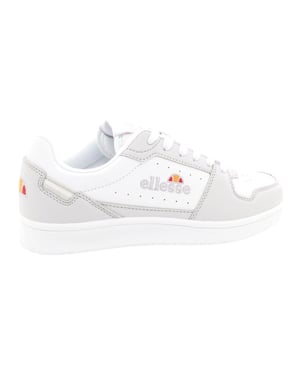 Ellesse Heren Nole Cupsole leren sportschoenen (Wit/Grijs)