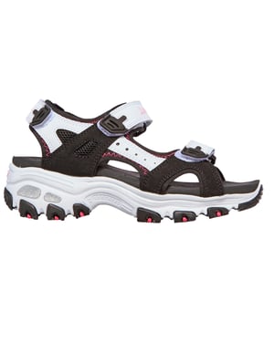 Skechers Sport sandalen voor kinderen (Zwart, Wit)