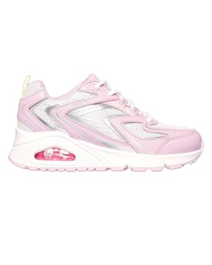 Skechers Dames Tres Air Uno Glit Airy Sneakers (Lavendel/Roze)