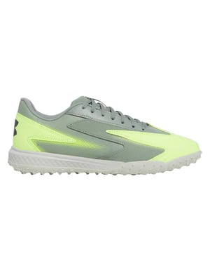 Under Armour Astro Turf-träningsskor för barn/ungdomar med skuggmönster (Grön)