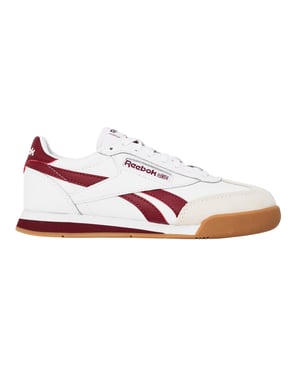 Reebok Campio XT leren platte sneakers met ronde neus voor dames (Wit)