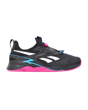 Reebok Unisex Nano X3 hardloopschoenen voor volwassenen (Zwart)
