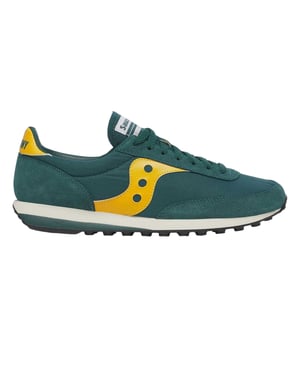 Saucony Suède sportschoenen voor heren, maat 80 (Groen)