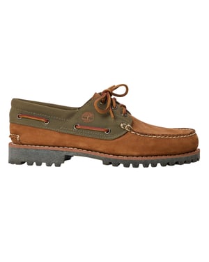Timberland Båtskor i äkta läder för män (Medelbrun)