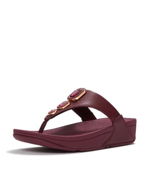 FitFlop Lulu bold crystals teenslippers