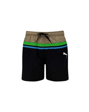Puma Heren Heritage Zwemshort (Beige/Navy)