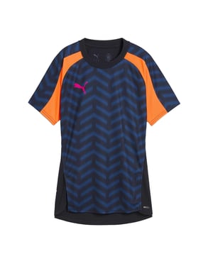 Puma Dames/Dames Training T-shirt (Marine/Oranje)