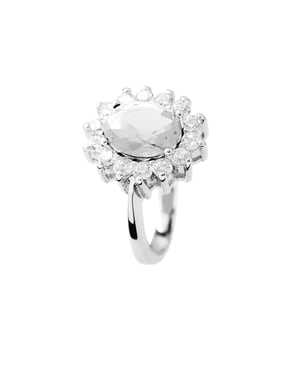 DIADEMA - Ring - Kristall - Pure White Collection
