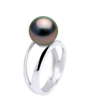 Ring Rush MODERN Tahiti Pearl Ronde 9-10 mm 925